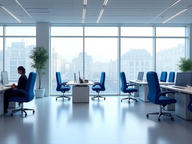Bureau moderne à Paris - Livraison Express SAS